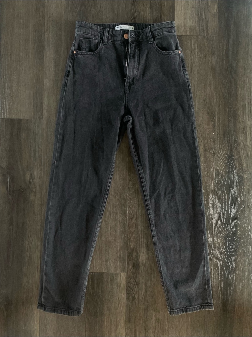 Zara Women's Straight Black Jeans